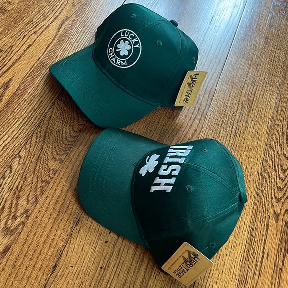 NWT 2 Adjustable Hats by Heritage Collection. 100% Cotton - Picture 1 of 6